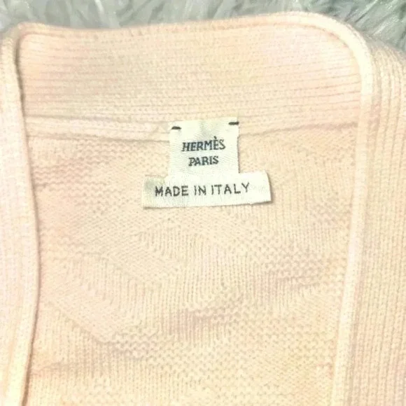 Hermes Pink Cardigan in 34 - Picture 6 of 6